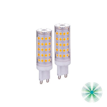 Led G9 7W 700lm 4000K G9 21x69mm 2pz/blister Vivida bulbs Lampadine e moduli led
